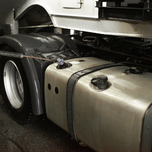 ongoing truck chasis washing